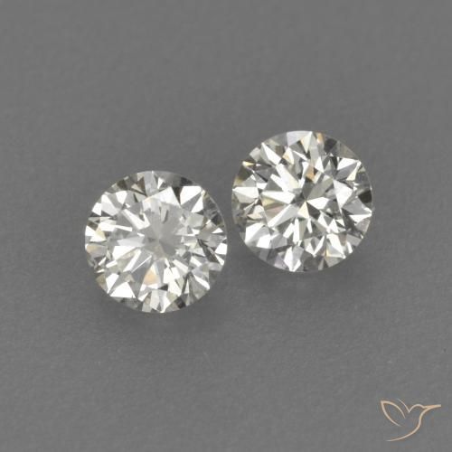 0.23 ctw White Diamond Stones, Natural Diamond in Diamond-Cut Shape for Sale