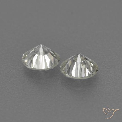 Diamond Gemstones in 3 mm (calibrated) Size for Sale, Diamond Stones in J Color