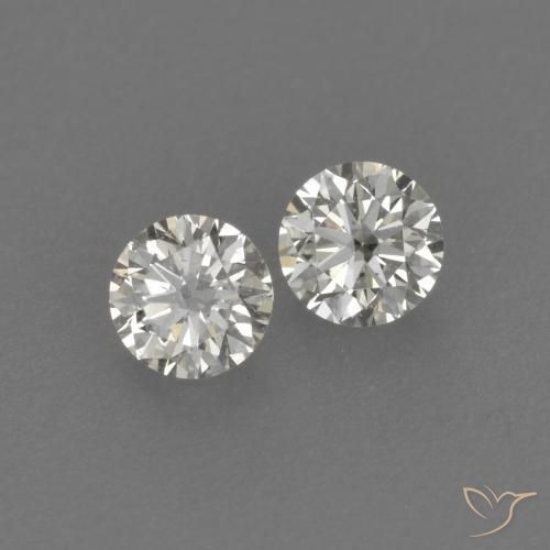 0.21 ctw White Diamond Stones, Natural Diamond in Diamond-Cut Shape for Sale
