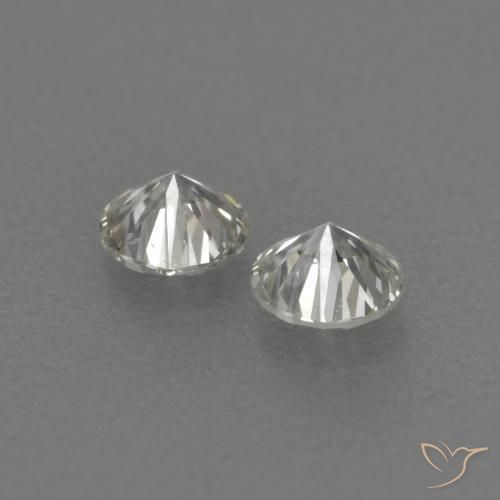 Diamond Gemstones in 3 mm (calibrated) Size for Sale, Diamond Stones in H Color