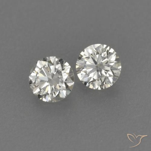 0.20 ctw White Diamond Stones, Natural Diamond in Diamond-Cut Shape for Sale