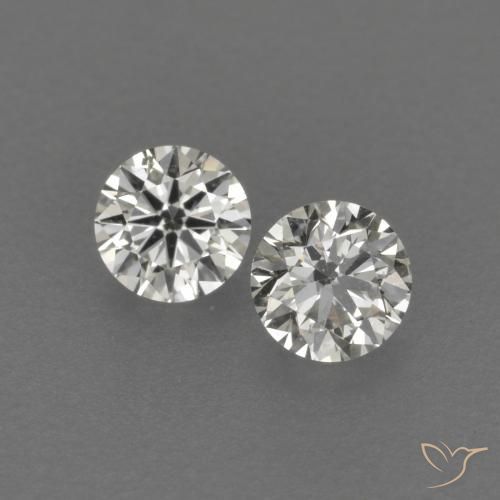 0.23 ctw White Diamond Stones, Natural Diamond in Diamond-Cut Shape for Sale
