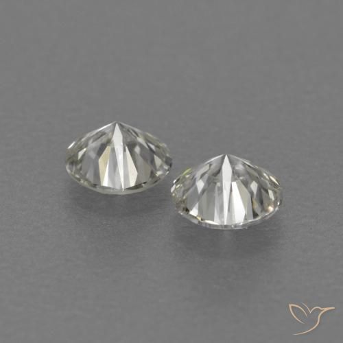 Diamond Gemstones in 3 mm (calibrated) Size for Sale, Diamond Stones in H Color