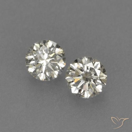 0.15 ct White Diamond, 2.7 mm Diamond Cut From Brazil, Photo A