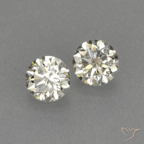 0.17 ctw White Diamond Stones, Natural Diamond in Diamond-Cut Shape for Sale