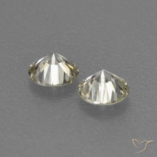 Diamond Gemstones in 2.8 mm (calibrated) Size for Sale, Diamond Stones in L Color