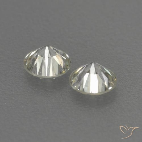 Diamond Gemstones in 2.9 mm (calibrated) Size for Sale, Diamond Stones in L Color