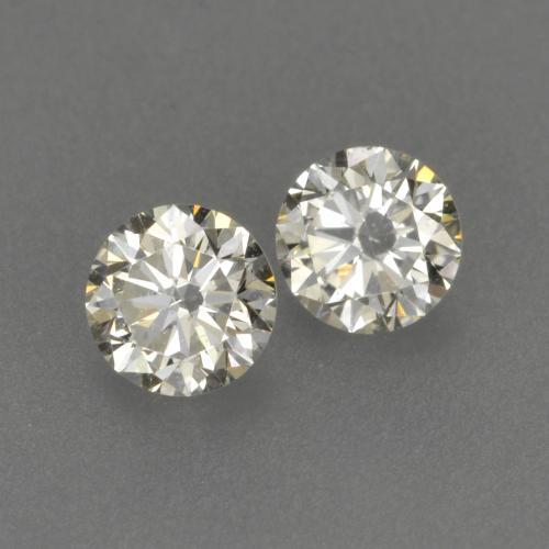Warm White Diamond Gem - 0.1ct Diamond-Cut (ID: 567465)