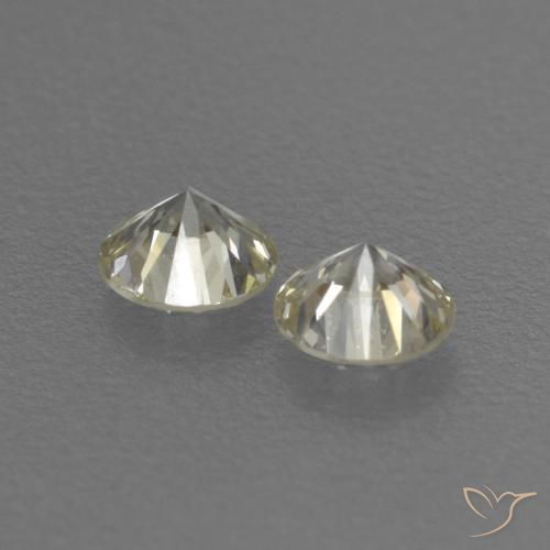 Diamond Gemstones in 2.8 mm (calibrated) Size for Sale, Diamond Stones in L Color