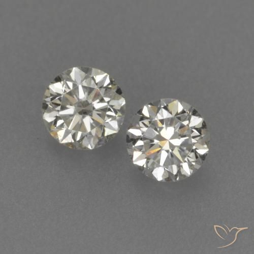 0.2 ct White Diamond, 2.8 mm Diamond Cut From Brazil, Photo A