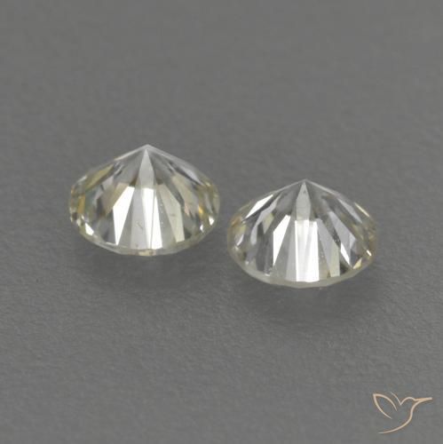 Diamond Gemstones in 2.8 mm (calibrated) Size for Sale, Diamond Stones in K Color