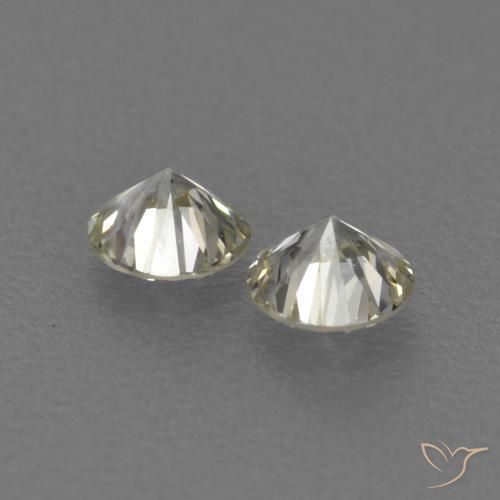 Diamond Gemstones in 2.8 mm (calibrated) Size for Sale, Diamond Stones in L Color