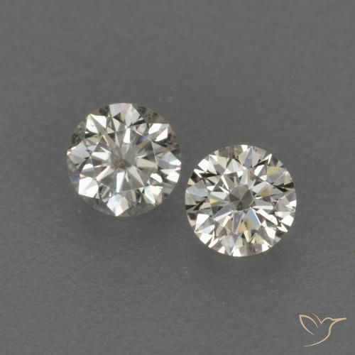 0.14 ctw White Diamond Stones, Natural Diamond in Diamond-Cut Shape for Sale