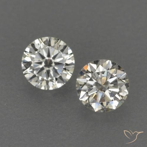0.18 ctw White Diamond Stones, Natural Diamond in Diamond-Cut Shape for Sale