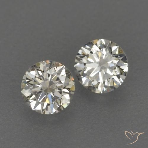 0.21 ctw White Diamond Stones, Natural Diamond in Diamond-Cut Shape for Sale