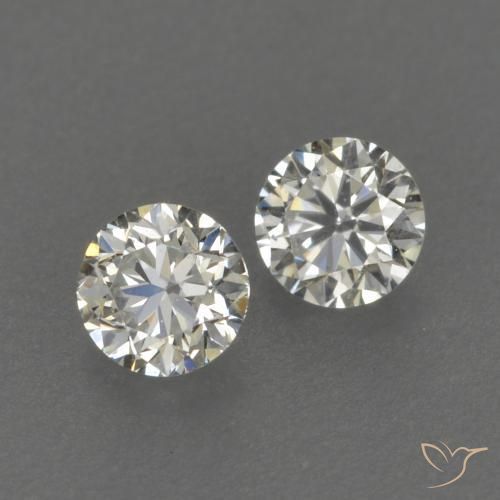 0.19ctw Natural I Diamond, Round, VVS-VS