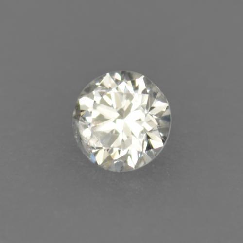 0.02 ct White Diamond Stone, Natural Diamond in Diamond-Cut Shape for Sale