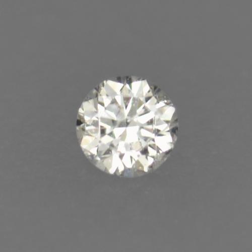 0.01 ct White Diamond Gemstone, Diamond Gem in Diamond-Cut Shape for Sale.