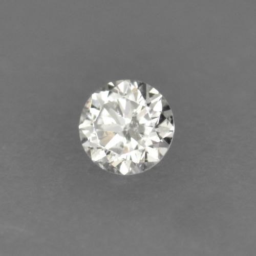 0.02 ct White Diamond Stone, Natural Diamond in Diamond-Cut Shape for Sale
