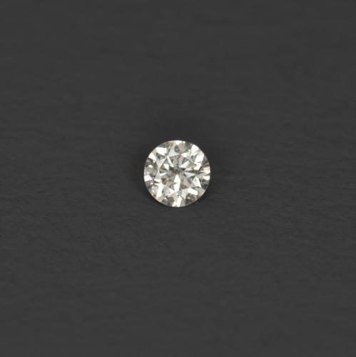 0.01 ct White Diamond Gemstone, Diamond Gem in Diamond-Cut Shape for Sale.