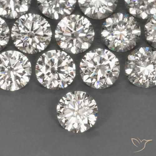 0.26 ct White Diamond, 4 mm Diamond Cut From India, Photo A