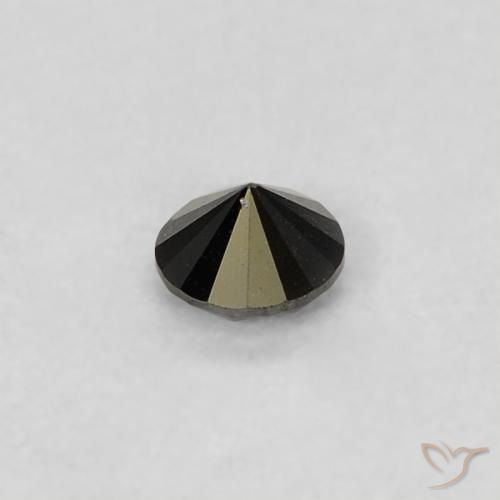 Diamond Gemstone in 2.7 mm (calibrated) Size for Sale, Diamond Stone in Black Color