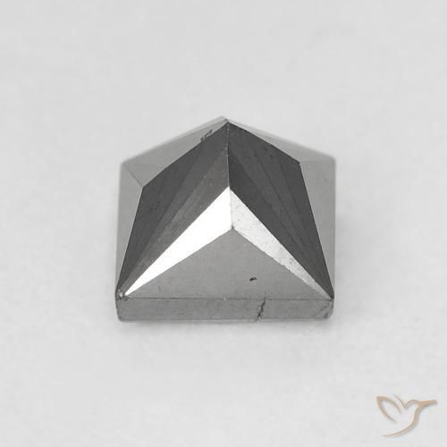Diamond Gemstone in 5 x 5 mm (calibrated) Size for Sale, Diamond Stone in Black Color
