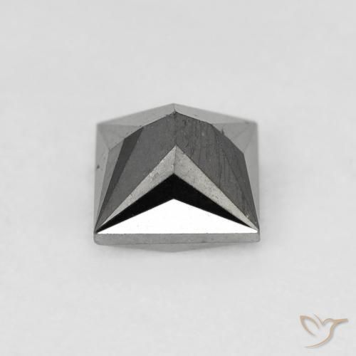 Diamond Gemstone in 5.4 x 5.2 mm Size for Sale, Diamond Stone in Black Color