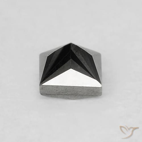 Diamond Gemstone in 2.8 x 2.8 mm Size for Sale, Diamond Stone in Black Color
