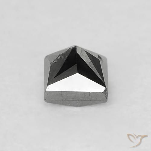 Diamond Gemstone in 2.7 x 2.6 mm Size for Sale, Diamond Stone in Black Color