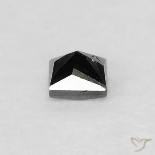 Diamond Gemstone in 1.8 x 1.8 mm Size for Sale, Diamond Stone in Black Color