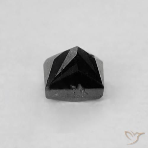 Diamond Gemstone in 1.9 x 1.9 mm Size for Sale, Diamond Stone in Black Color