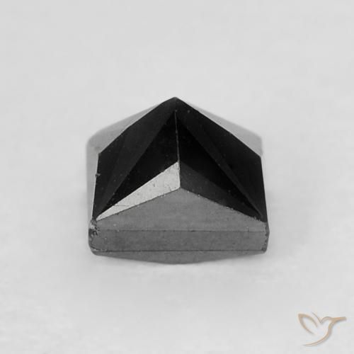 Diamond Gemstone in 3.6 x 3.4 mm Size for Sale, Diamond Stone in Black Color