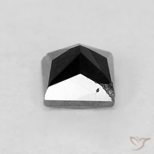 Diamond Gemstone in 2.7 x 2.7 mm Size for Sale, Diamond Stone in Black Color