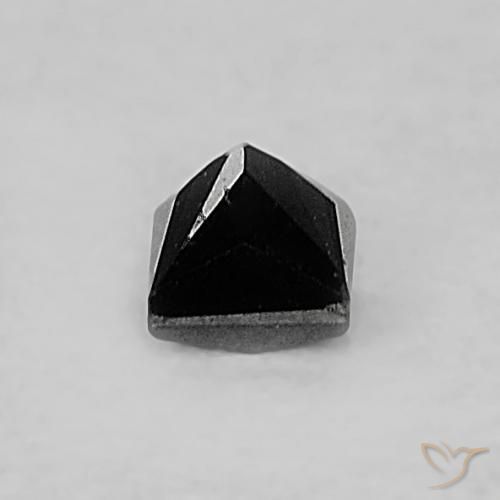 Diamond Gemstone in 2 x 2 mm (calibrated) Size for Sale, Diamond Stone in Black Color
