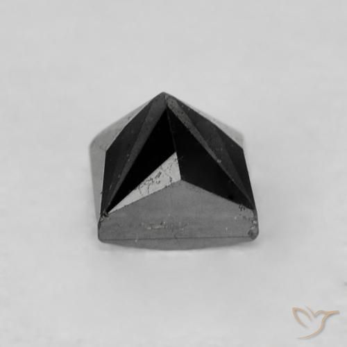 Diamond Gemstone in 3.3 x 3.1 mm Size for Sale, Diamond Stone in Black Color