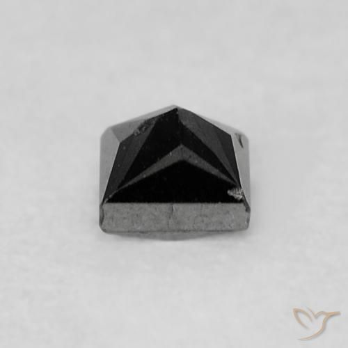 Diamond Gemstone in 2.7 x 2.5 mm Size for Sale, Diamond Stone in Black Color
