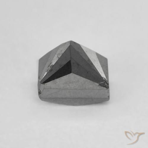 Diamond Gemstone in 3.7 x 3.5 mm Size for Sale, Diamond Stone in Black Color