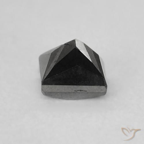 Diamond Gemstone in 2.9 x 2.9 mm Size for Sale, Diamond Stone in Black Color