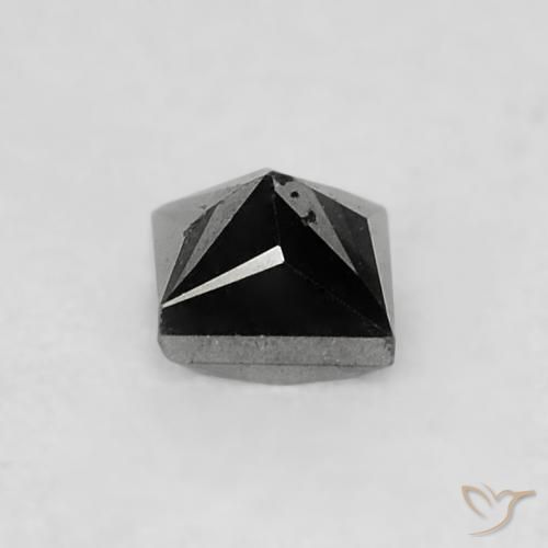 Diamond Gemstone in 2.8 x 2.7 mm Size for Sale, Diamond Stone in Black Color