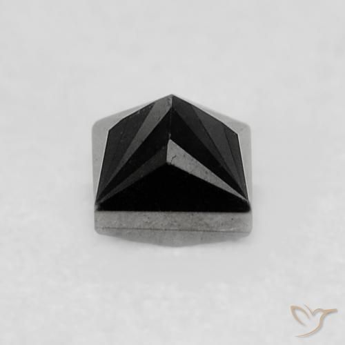 Diamond Gemstone in 2.9 x 2.8 mm Size for Sale, Diamond Stone in Black Color