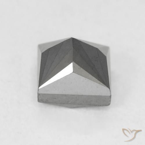 Diamond Gemstone in 4.2 x 4.1 mm Size for Sale, Diamond Stone in Black Color