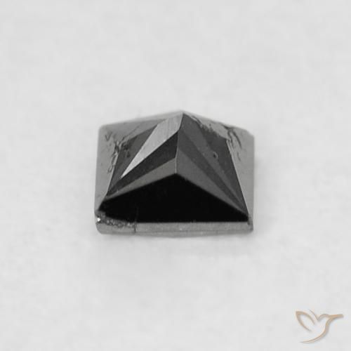 Diamond Gemstone in 2.7 x 2.7 mm Size for Sale, Diamond Stone in Black Color