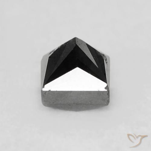 Diamond Gemstone in 2.8 x 2.8 mm Size for Sale, Diamond Stone in Black Color
