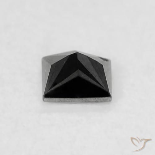 Diamond Gemstone in 2.7 x 2.6 mm Size for Sale, Diamond Stone in Black Color