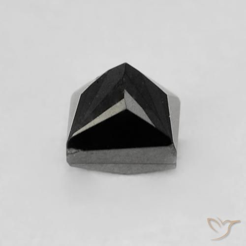 Diamond Gemstone in 3 x 3 mm (calibrated) Size for Sale, Diamond Stone in Black Color