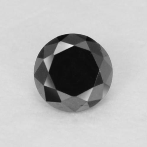 2,1mm Diamante nero Taglio brillante dall'India, peso di 0,04 ct, pietra preziosa naturale non trattati in purezza Opaque, Diamante 1pz - il colore è Nero, durezza Mohs di 10 - 10 adatto per gioielli da indossare ogni giorno, ID prodotto: 684524, Photo A