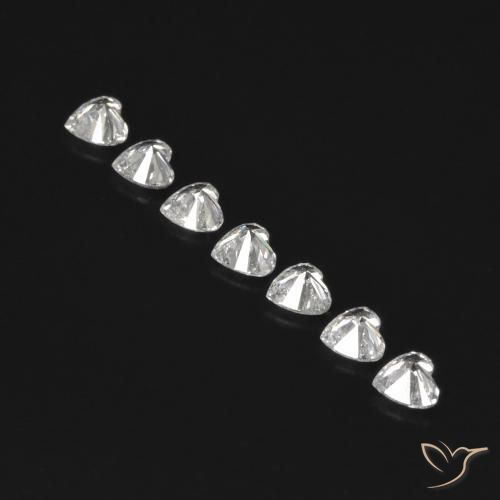 Diamond Gemstones in 2.9 x 2.6 mm Size for Sale, Diamond Stones in F Color