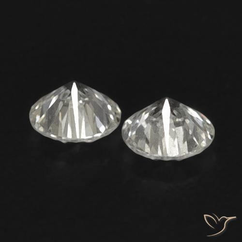 Diamond Gemstones in 2.7 mm (calibrated) Size for Sale, Diamond Stones in I Color
