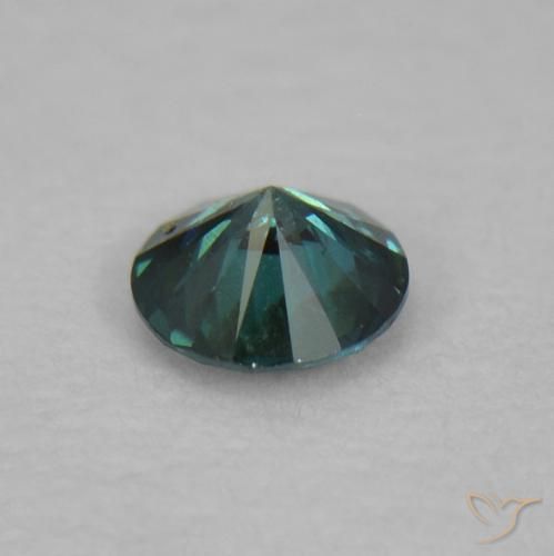Diamond Gemstone in 2.1 mm (calibrated) Size for Sale, Diamond Stone in Green Color